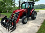2019 MASSEY FERGUSON 1750M WITH 66″ GRAPPLE, IGLAND WINCH, 5′ FORKS & BUCKET